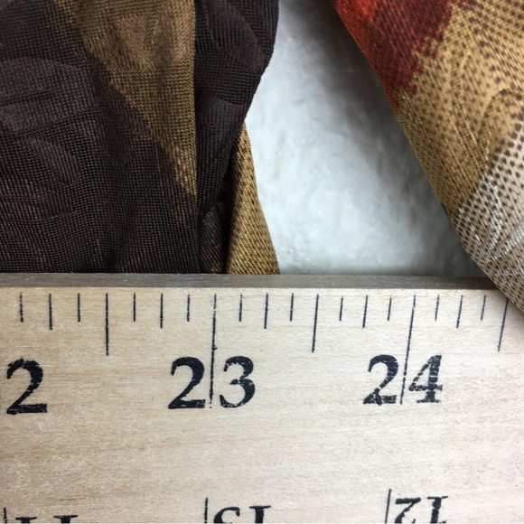 Fall Colors Women's Cowl Neck 3/4 Wide Sleeve Slinky Tunic Size 2X - Picture 13 of 14